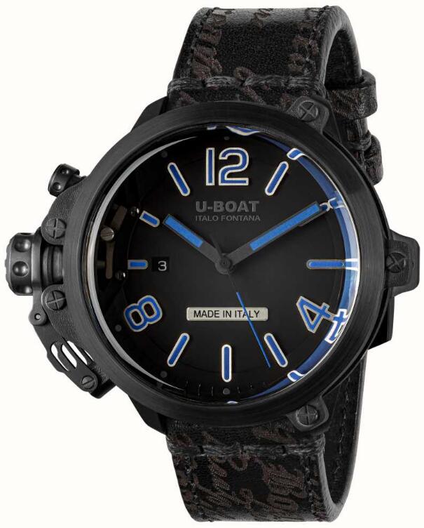 Replica U-Boat Capsule 50mm Black PVD Limited Edition 8806 Watch
